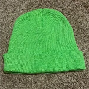 Wild Fable Neon Green Knit Beanie Hat